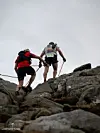 HØYDEMETERFEST: Sandnes Ultratrail er alt annet enn flatt og kjedelig.