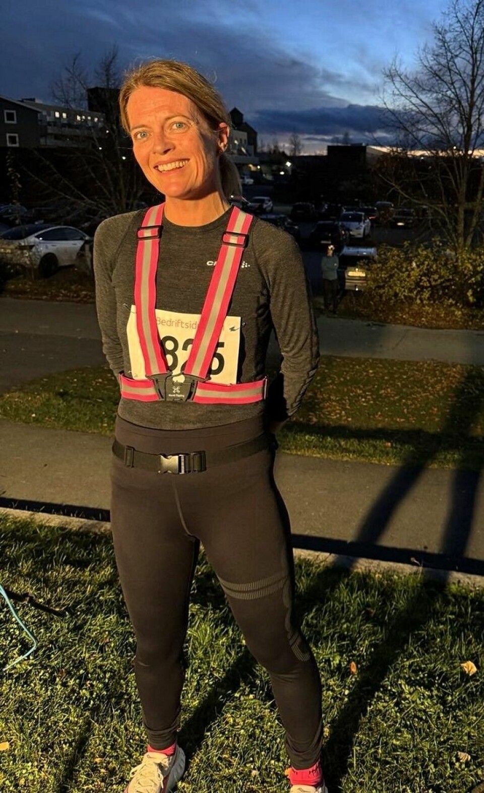 Camilla Rustadbakken Berg kom rett fra et kjempeløp på Hytteplanmila på lørdag hvor hun med samme tempo på den doble distansen krøp godt under 41 minutter. (Foto: Arrangøren)