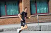 Axel Dabe på vei mot seier på 10 km.