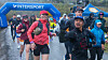 Starten har gått: Over 400 løpere var i aksjon på en av distansene under årets Saudafjellet maraton-arrangement.