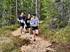 Eirik Ellefsrud Sørumshagen (nr. 58) og Thor Leithe (nr. 56) begge fra Moen SK, fulgte hverandre tett i 5 km.
