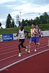 Haren leder an, foran Sam Gilman og Andreas Fjeld Halvorsen.