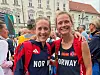 Sara Rebekka Færø Linde og Nora Serres forsvarte de norske fargene i kvinnenes 52 km lørdag.