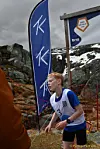 UNG OG RASK: Thomas Veen-Fjetland fra IL Haugli ble nummer fire i konkurranseklassen.