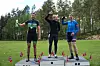 I herreklassen var det Bjørn Tore Langsett fra Kløfta IL som var raskest gjennom de to rundene og sikret seieren på tiden 2.00.04 foran Geir Lien (Ullensaker CK) og  Kristoffer Kirkeby (Lillehammer CK).