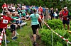 Det var stor stemning på toppen da de 65 deltakerne i konkurranseklassene ble tatt imot av enda flere i trimklassen.