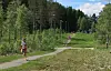 Sebastian Børset i klar ledelse allerede etter 500 meter.