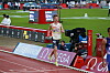 Narve Gilje Nordås i mål på Drømmemila på Bislett 10. juni.