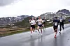 Thea Mabel Forbord Johnsen (1309) og Janne Ingebrigtsen koste seg på halvmaraton i fjellet.
