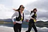 Tuva Olson-Skjellnan fra Nesodden IF (31) og Ingun Yri fra Asker Triathlon Klubb (3) løp maraton.