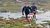 Sander Simpson-Larsen i meget godt driv. Han løp etter hvert inn til soleklar seier med et kvarters seiersmargin.