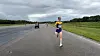 Fredrik Sandvik har rykket igjen. Denne gangen på 10 kilometeren, med et par flystripe-lengder igjen til mål.