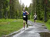 Elmer Mulleri Skalle var best til slutt i Halvbirken. Bak kommer treeren Even Bentzen Løvås.