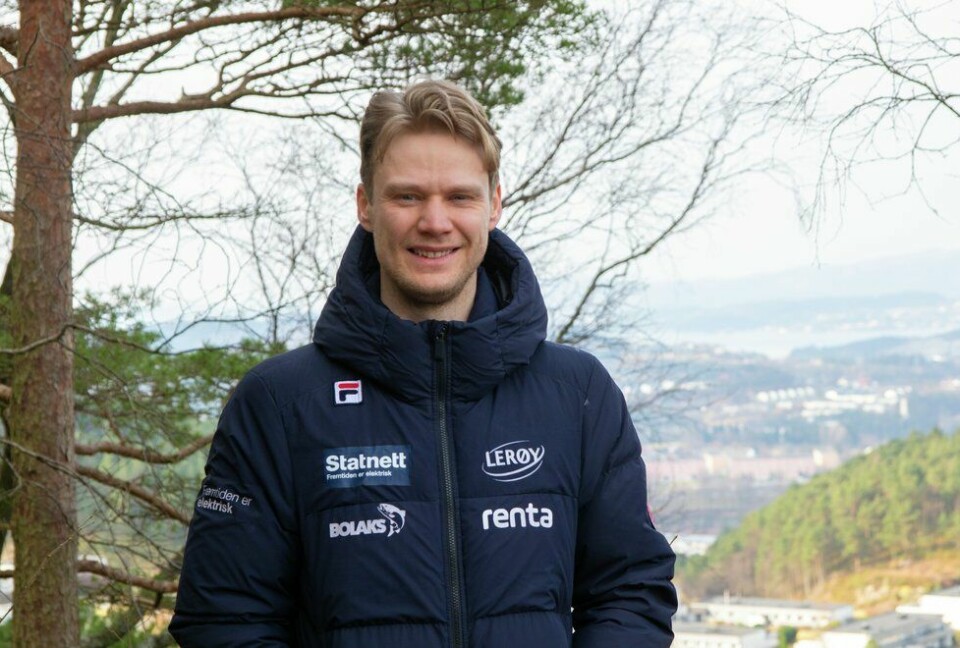 Konkurranseglad: Håvard Lorentzen liker å konkurrere og gleder seg til å løpe halvmaraton. (Foto: Arne Dag Myking) Håvard Lorentzen