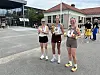 Blide pokalvinnere på 5 km (fra v.): Marianne Mellem, Ida Tidemand Slorafoss og Julie Haugerud Midtun.