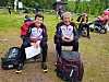 Gro Solnørdal og Paul Martin Berg tok turen fra Rudsbygd i Lillehammer.