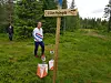 Knut Erik Østgård mot mål.