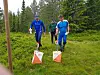 Løpere mot mål med vårsesongen i bedrifts-o-løpene.