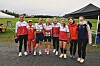 Bratsberg IL leder både kvinne- og herreklassen etter den første dagen av St. Olavsloppet 2026. Her er damelaget.