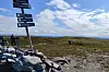 Over den første toppen av Skjervungfjellet 1098 moh. nås etter 2 km på begge distanser.