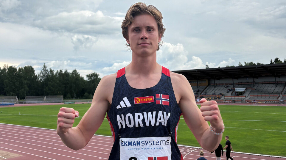 Sondre Lehmann løp seg til både pers og VM-krav på 800 meteren i Finland.