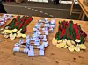 Medalje og buff til deltakerne.