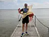 Svein-Erik korrekt utstyrt for anledningen.