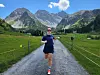 Glad: Siri Lyngstad Elvsborg blir glad når hun får løpe, og gjerne langt. Her fra da hun var løpetrener under Kondis sin tur til Davos med Springtime i juli 2026. Her ble det tilbudt både løping og vandring i Alpene rundt Davos.