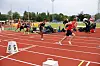 Starten går for heat 1 i forsøksheatet på 800 meter for menn.