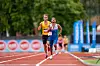Gabriel Ingebretsen fra Flekkerøy Løpeklubb slår Andreas Aamelfot Iden fra IL I BUL i spurten og tar 5. plassen.