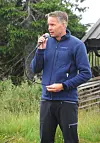 Rittleder Syver Berg Domaas i Brøttum IL Sykkel kunne si seg fornøyd med like mange deltakere som i fjor siden de mistet 'finværssylistene' i år.