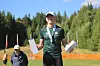 Lars Magnus Tangen var en meget fornøyd vinner av halvmaraton i den ukjente og tøffe løypa.
