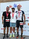 Pallen 50K menn: 1. Christian Kielland - 2. Christian Kolvik - 3. Even Stamnes.