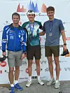 Tre beste herrer 20K: 1- Emil Aslaksen Røed - 2. Ola Berg Fines - 3. Niklas Landsem Melhus.