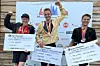 Medaljører i NM terreng ultra 2026: 1- Anders Kjærevik - 2. Isak Bergset - 3. Hallvard Schjølberg