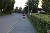 Under løping: Bouchleh koser seg veldig mye med løpingen.