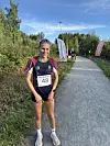 14-åringen Anna Fjøsne vant Hobergløpet med nesten tre minutters margin.