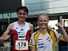 Sivert Dåsnes og Mari Sørlien Stenberg kunne juble etter seieren i H15- og D15-.