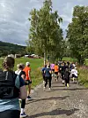 Sol og fint vær fra start.