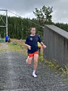 Ola Erik Heen Moe i mål til andreplass.