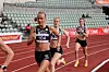 Linea Helgevold Fjelldalselv (104), Klara Helen Homlung Prøitz (322) og Jennifer Valstad (18) etter en runde.