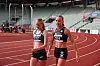 DE TO BESTE: Klara Helen Homlung Prøitz (t.v.) og Linea Helgevold Fjelldalselv endte med hhv. sølv og gull