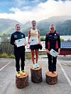 Kvinnene som stakk av med årets pallplasseringer.