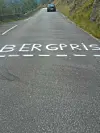 Bergprisen etter ca. 2,9 km er det høste punktet på løypa.
