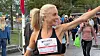 Hedda Schroetere Skaug før start. Hun hadde et mål om pers og sub 1.15.