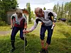 Unn Mette Klopbakken og Bjarte Lindstad i spurtoppgjør og delt plassering.
