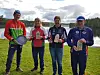 Fra venstre: John Thomas Pettersen (10 år), Unn Mette Kloppbakken (20 år),  Anita Stenseth (20 år) og Bjarte Linstad (15 år).