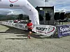 Den tyske triatleten Armin Reif klokket inn til en klar sier på 9 km med 35.22 og hadde følgende beskjed til arrangøren: Thanks for having us. Well organized event! We had a lot of fun!