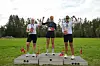 Seierspallen for kvinner på 11,2 km.
