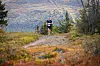 Ingeborg Kristensen Hoftun på vei til seier på 13 km i fantastiske høstfarger.